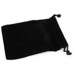 Small Black Suede cloth...