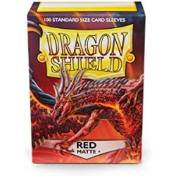 Dragon Shield - MATTE Red -...