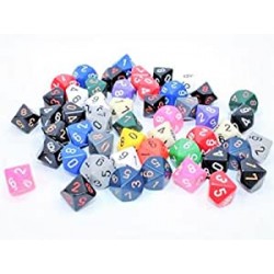 CHESSEX - D10 OPAQUE à l'unité