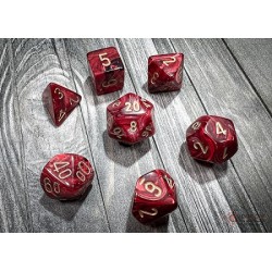 Lot de 7 dés Chessex -...