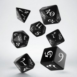 Classic dice set - Black &...